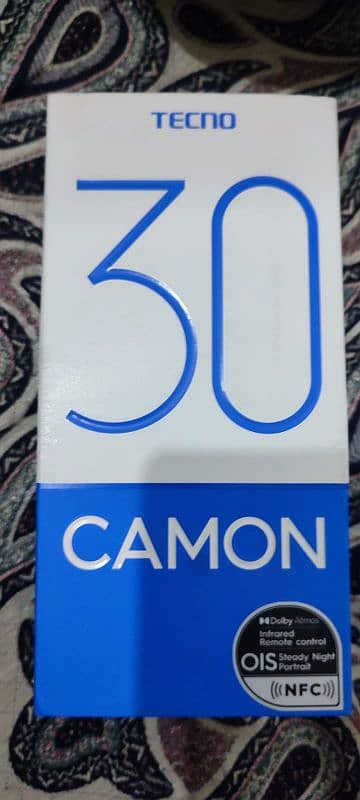 tecono camon 30 full box R's. 48000 0