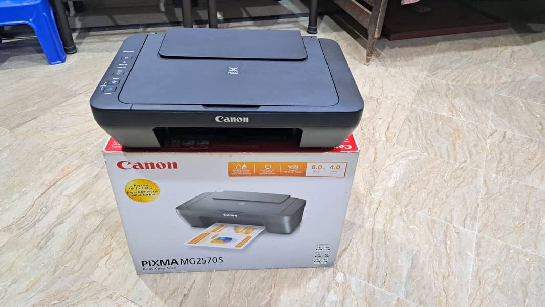 Canon PIXMA MG2570s - 3 in 1 Color Printer Photocopier-Printer&Scanner 7