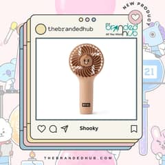 Bt21 Small Handheld Fan Rechargeable