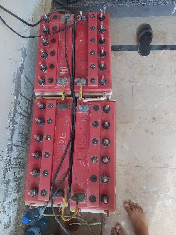 Excid used Tall Tubular bettries 1