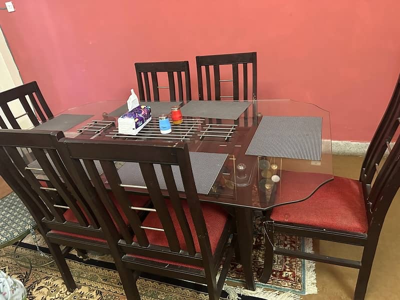 6 persons dinning table 0