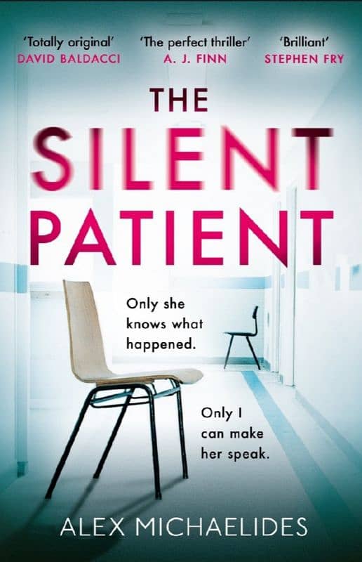 The silent patient books written by Alex Michaelides 0