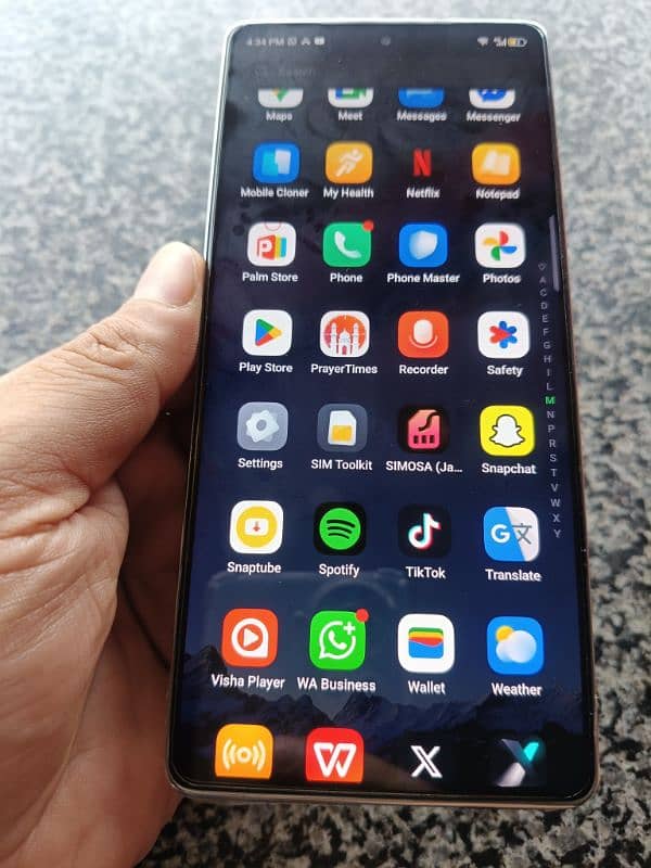 infinix note 40 Ram 8 + 8 storage 256 GB 9