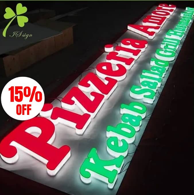 LED sign board/ sign board / 3d sign boards / neon sign board / acryli 13