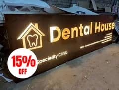 LED sign board /sign board / 3d sign boards / neon sign board / acryli