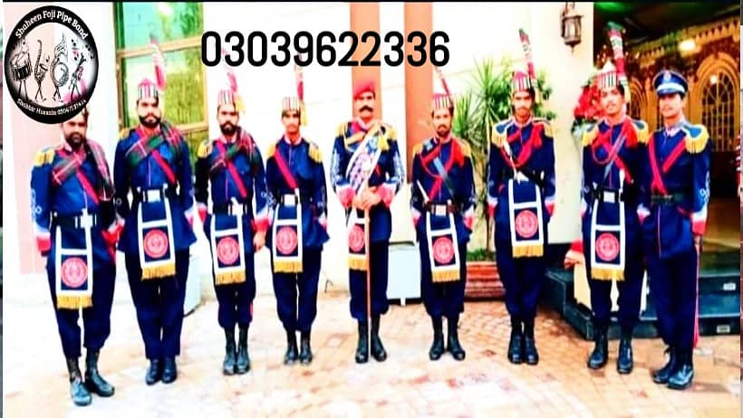 fauji Band Baja / Dhol services /  Fauji Pipe Band / Band / Fauji Band 8