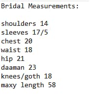 Designer Bridal Frock/Shaadi/Wedding 3