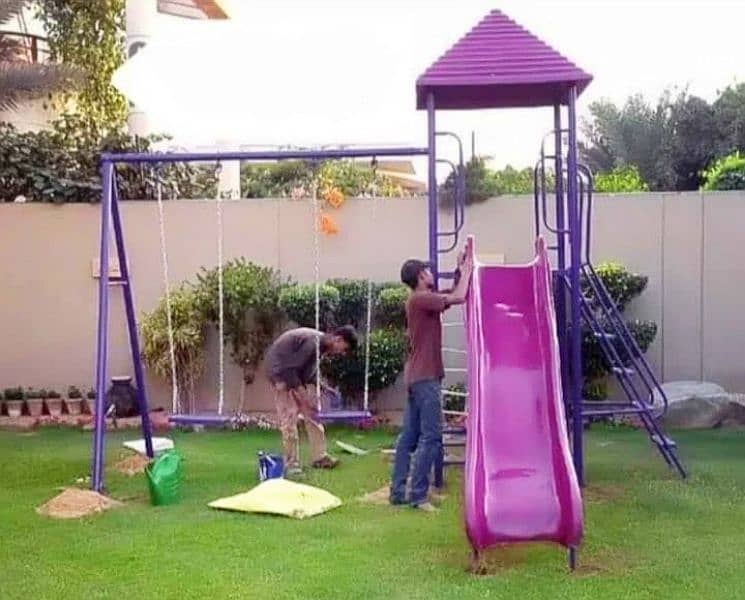 kids slides | Playground Equipment | kid swing | jhoola | kids Rides 4