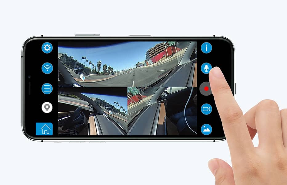 Drive 360 dash camera inside and outside the vehicle in full HD 3 1
