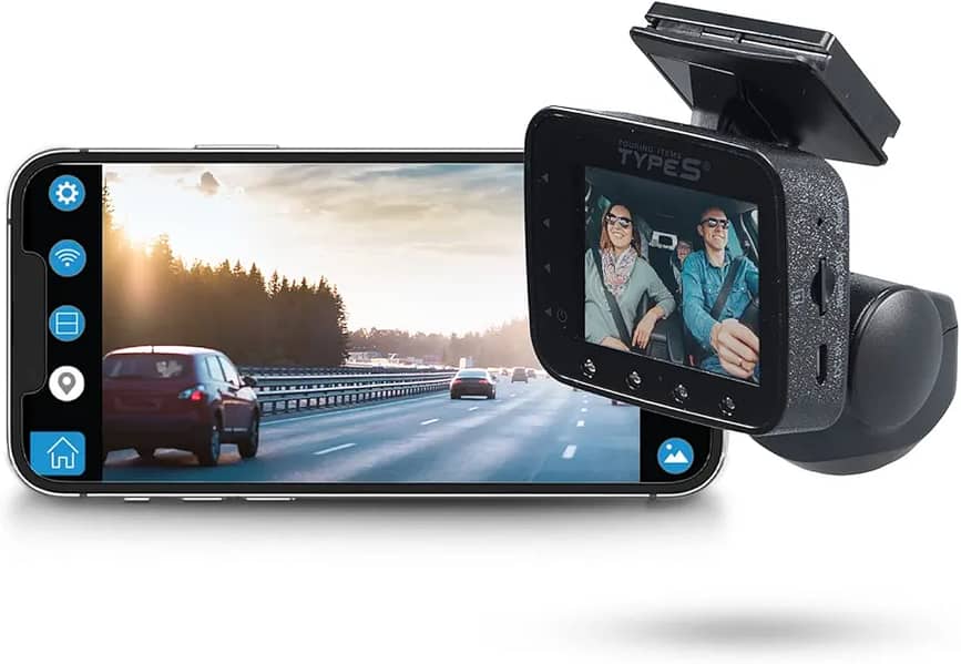 Drive 360 dash camera inside and outside the vehicle in full HD 3 4