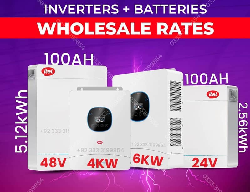 ITEL / Zing LITHIUM BATTERY 25.6 VOLT 100AMP 1