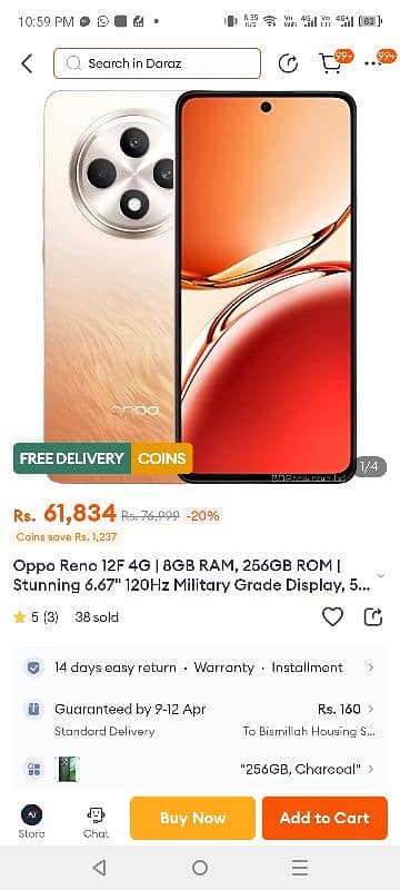 Oppo Reno 12 F for Sale 1