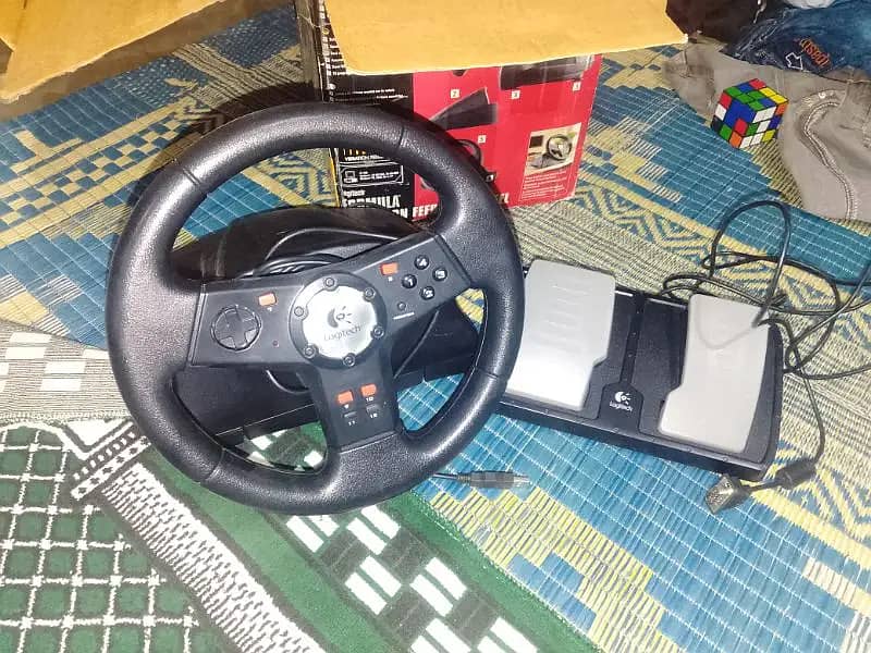 logitech formula vibration feedback steering gaming wheel 4