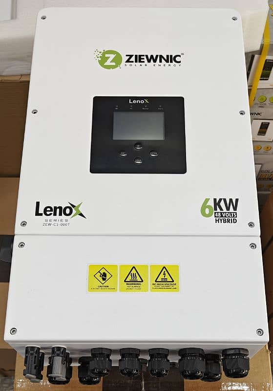 Ziewnic Lenox 3.0 6KW IP-65 Solar Hybrid Inverter 6