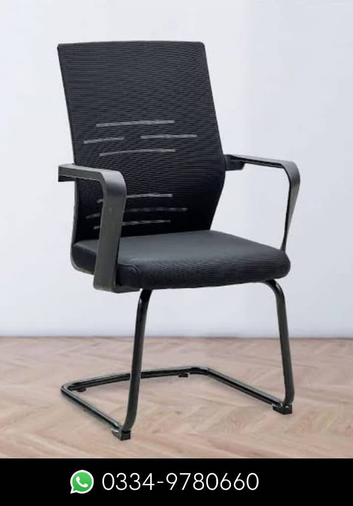 Recliner Lounge Leather Padded Executive Office Boss Chair 11
