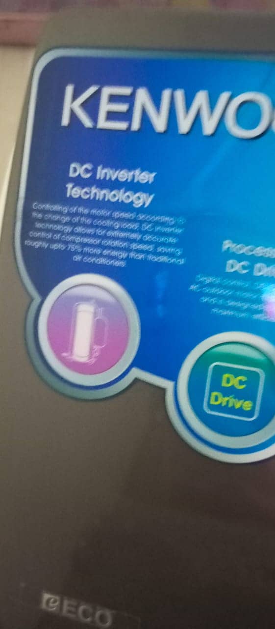 Kenwood ac dc inverter 75% electricity saving 6