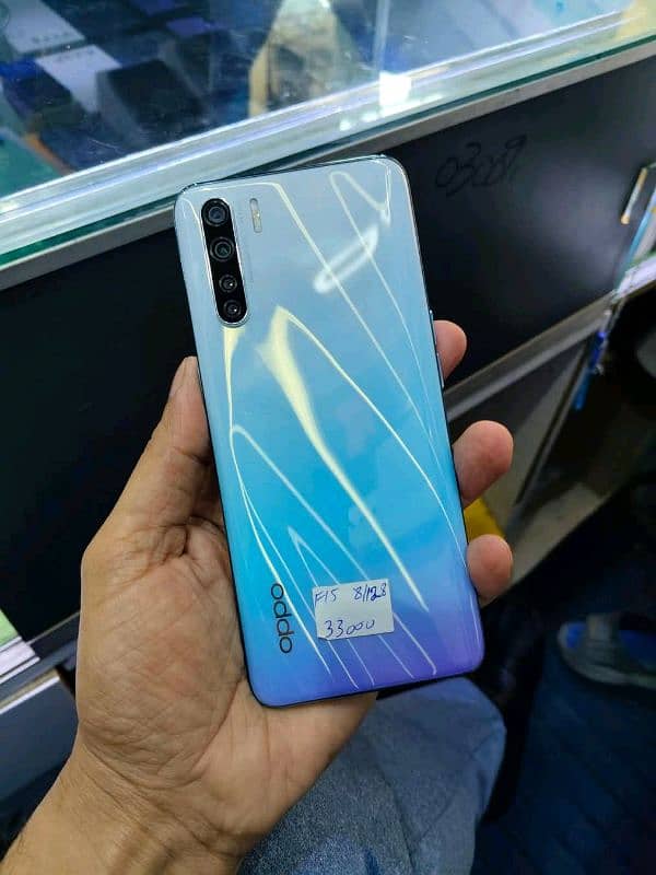 oppo F15 8gb ram 256 memory new condition one hand used just mobile 0