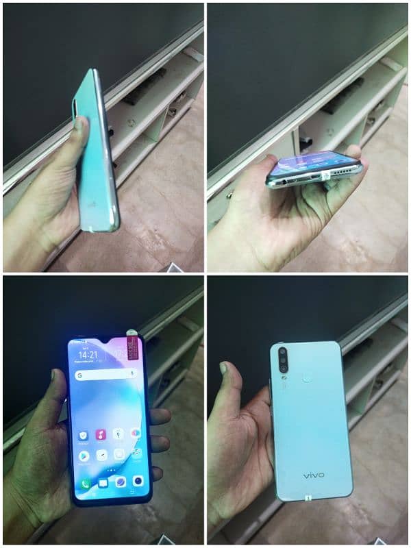 A57 vivo y85 oppo reno z y17 s1 2