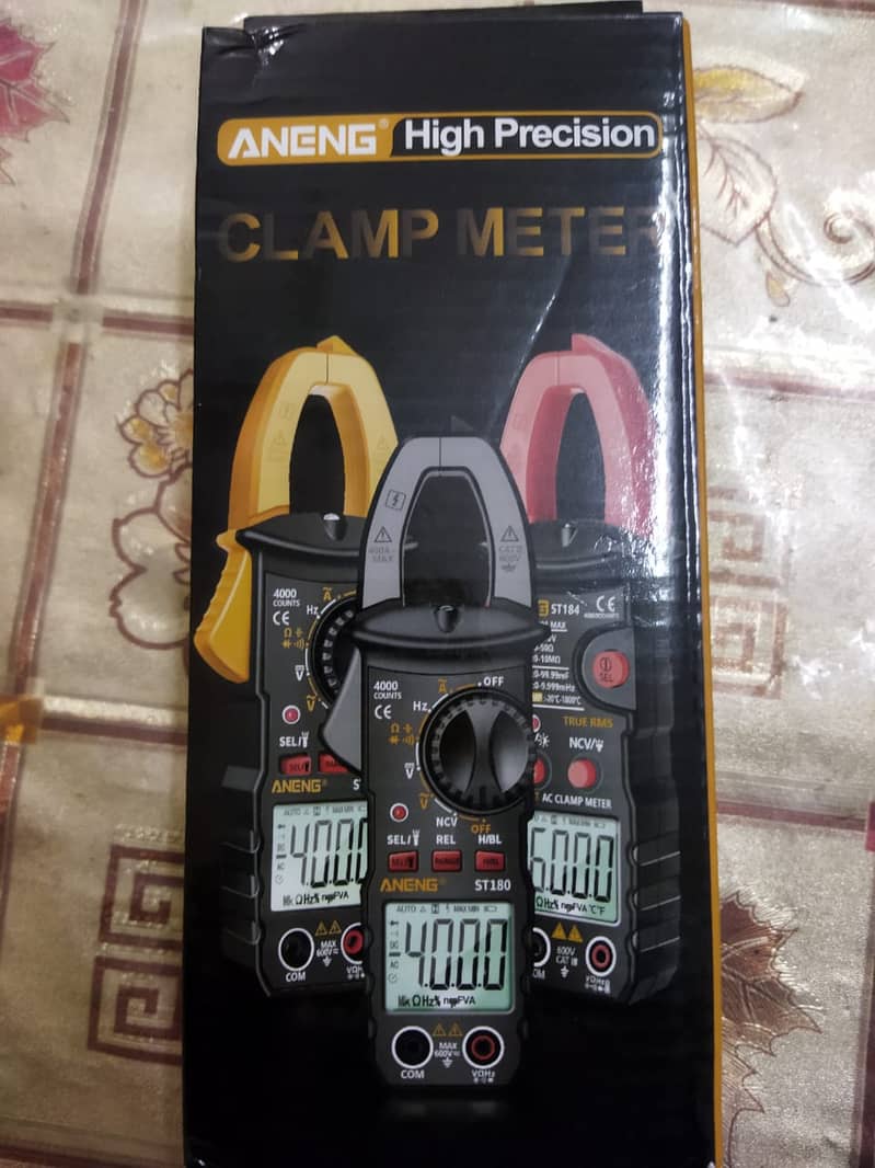 Tachometer rpm meter, Clamp meter, wireless soldering iron, 6
