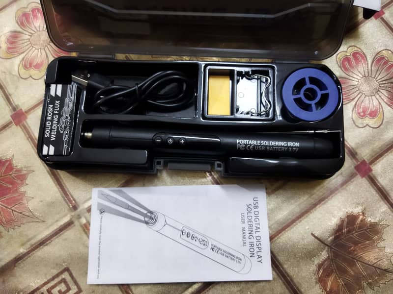 Tachometer rpm meter, Clamp meter, wireless soldering iron, 12