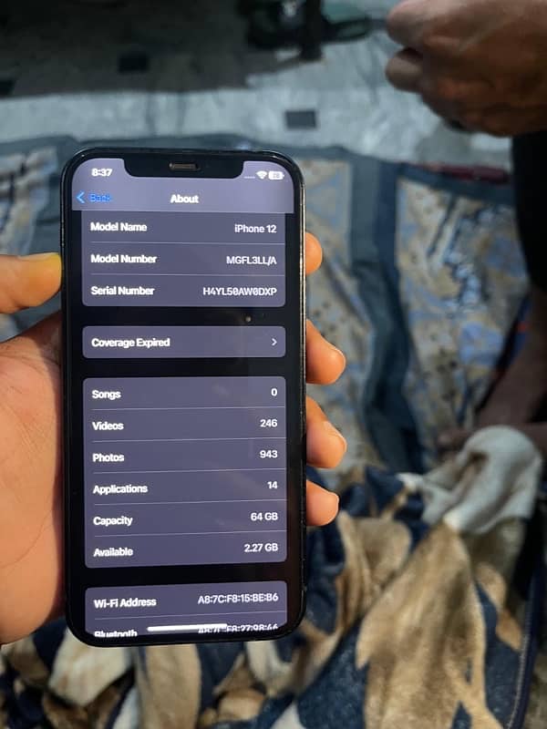 IPHONE 12 wth box no replace 2