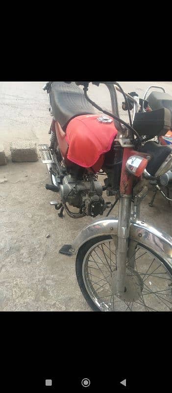star 70 bike 2003 model full ok engine no work in engine 0