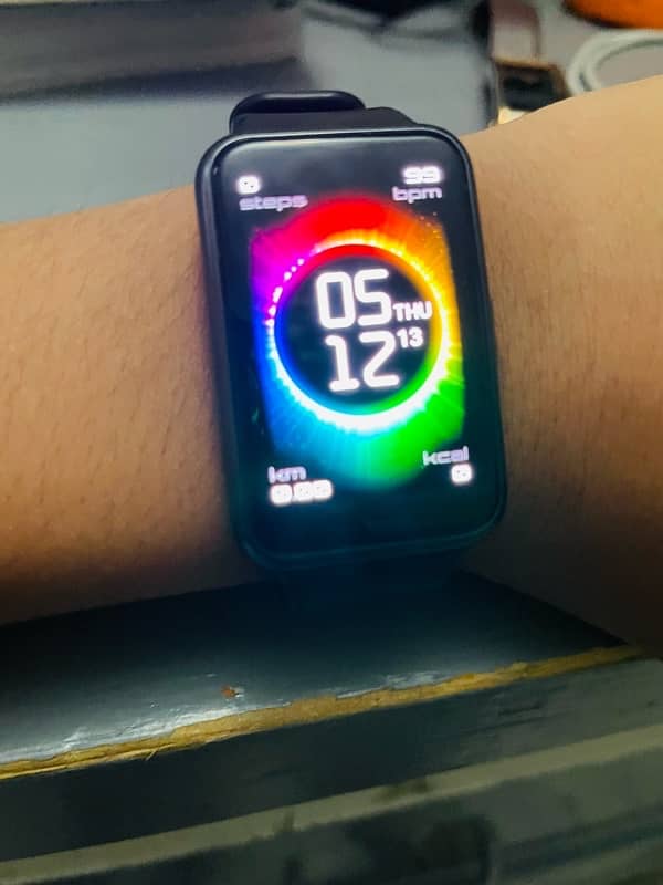 Huawei watch fit-73F urgent sale full accessories 0