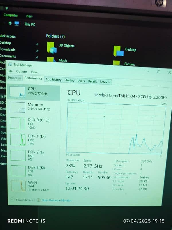 core i5 3gen complete pc with GTA 5 install 1