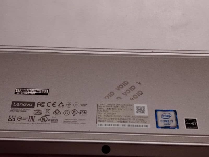 Core i7 6th Generation Lenovo ideapad Miix 510-12ISK Laptop+Tab (Read) 5