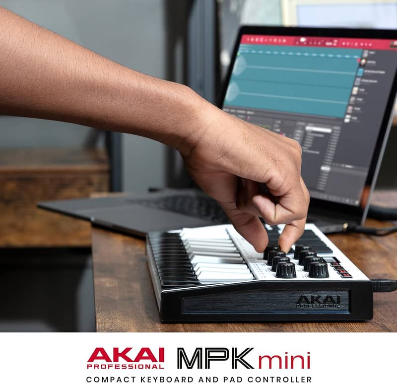 Akai Professional MPK Mini MK3 - 25 Key USB MIDI Keyboard Controller 3