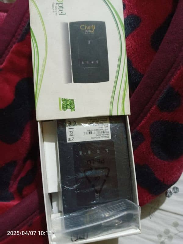 ptcl Evo chargi for sale only 1 month used original box and adapter 2
