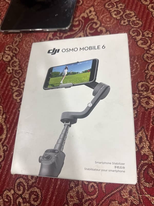 dji osmo 6 gimble stablaizer new model 10/10 condition. 0