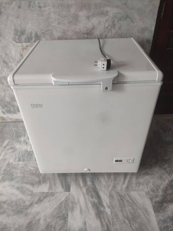 Haier Inverter Chest Freezer-HDF-245 INV WHITE-(Used) For Sale 15