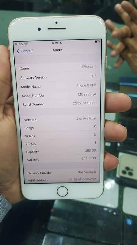 iPhone 8 Plus _||64Gb PTA Approved_|| Rs18000_|| waterpack||Battery 90 3