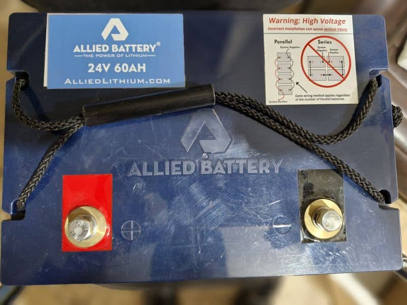 Allied Lithium Ion 24V 60Ah battery 1
