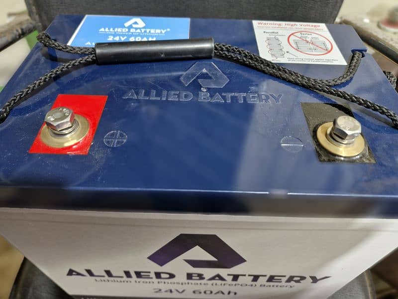 Allied Lithium Ion 24V 60Ah battery 2