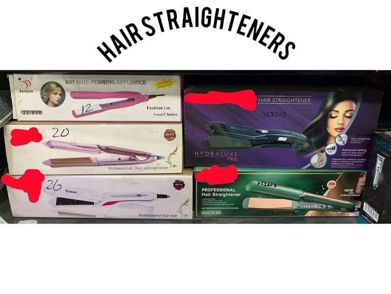 HAIR DRYERS , HAIR STRAIGHTENERS , Beard trimmer/shavers 1
