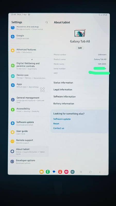 samsung Tab A8 SM-X205 2