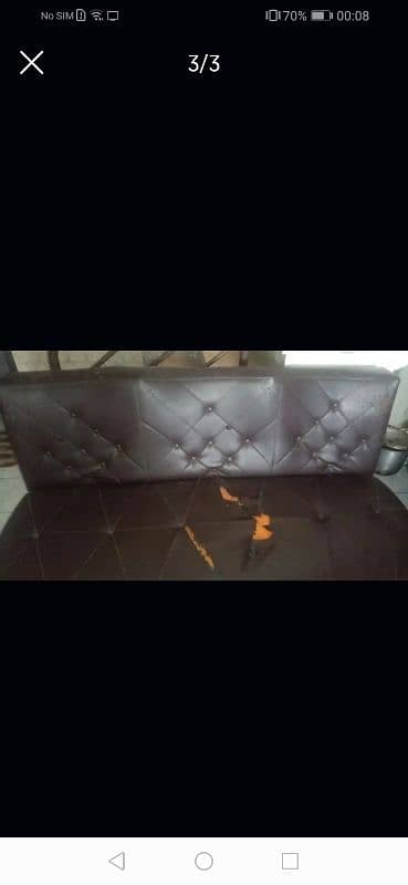 3 seater sofa available 0
