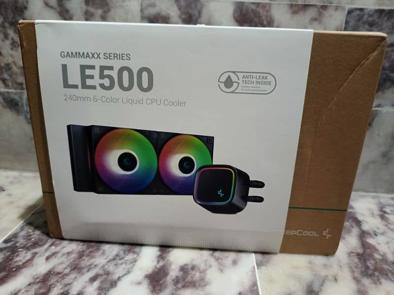 DeepCool LE500 240mm LED Liquid CPU Cooler 0
