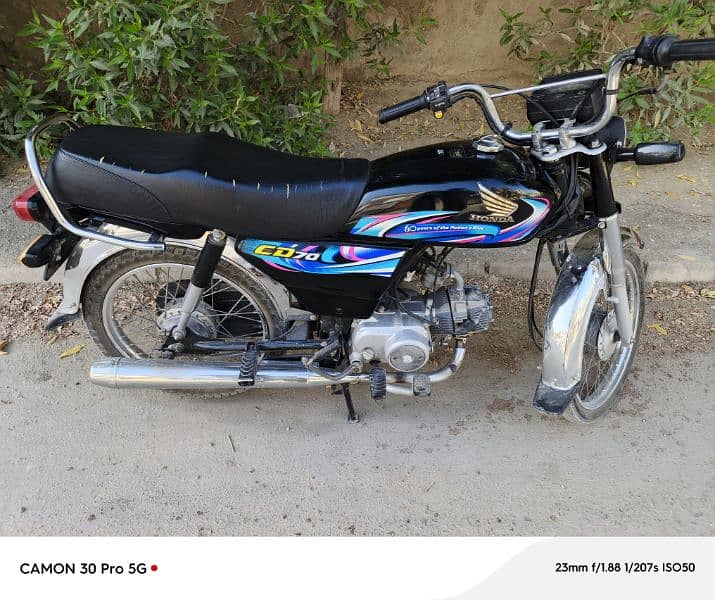 Honda Cd70 2024 First Owner Low Mileage 0