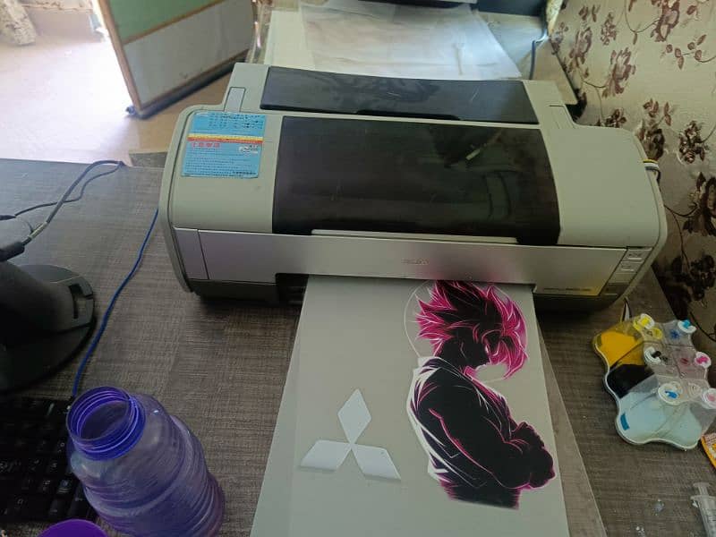 EPSON 1390 convert into DTF printer 1