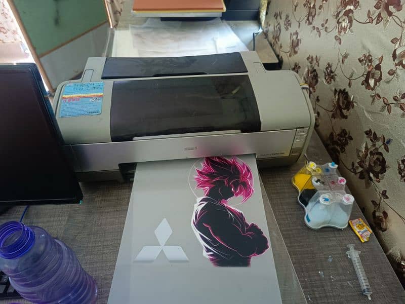 EPSON 1390 convert into DTF printer 3