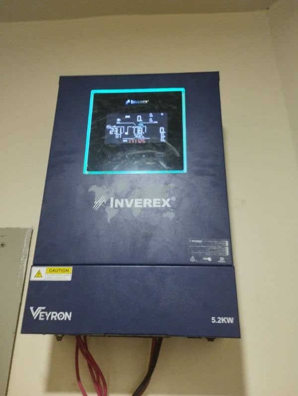 5.2kW Hybrid Inverter | 2 Yr Used | With Box & Warranty Card 1