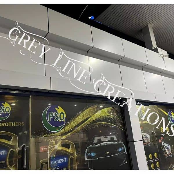 cladding ACP sheets | installation services | 3D signboards 5