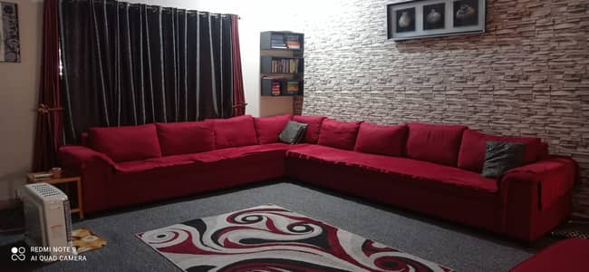 L SHAPE SOFA