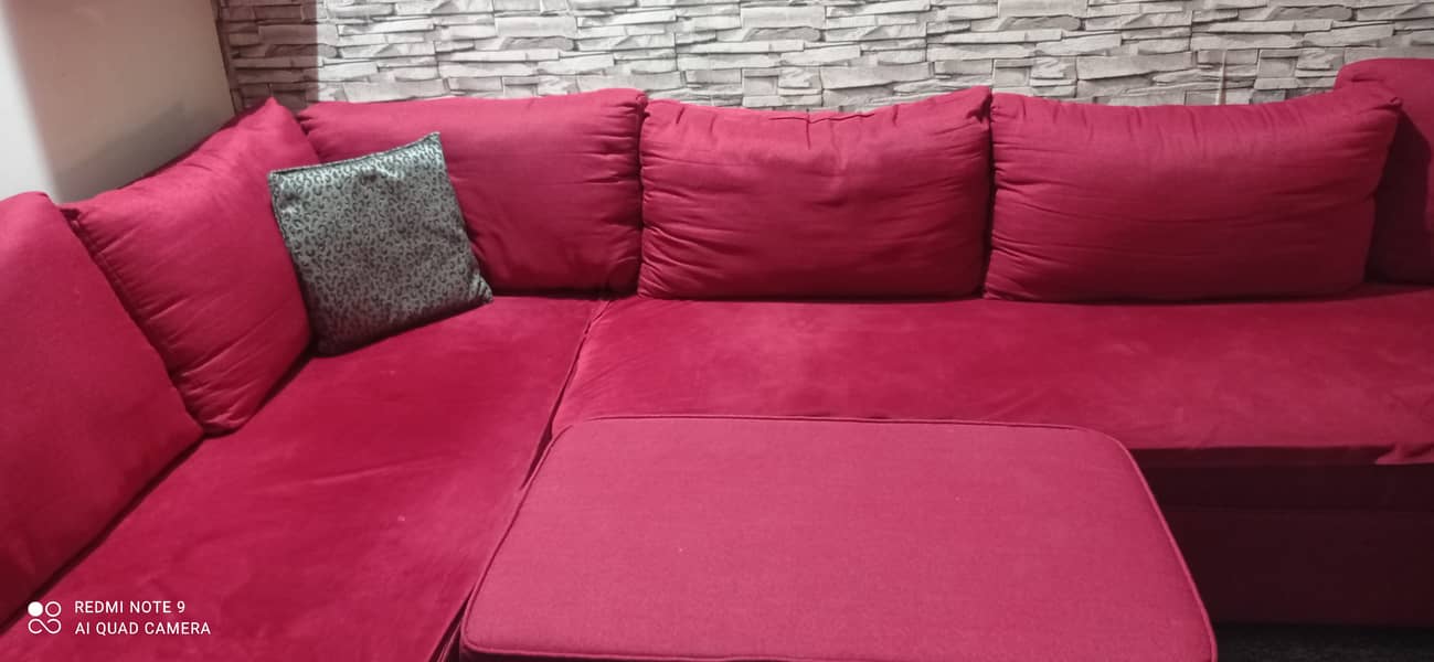 L SHAPE SOFA 2