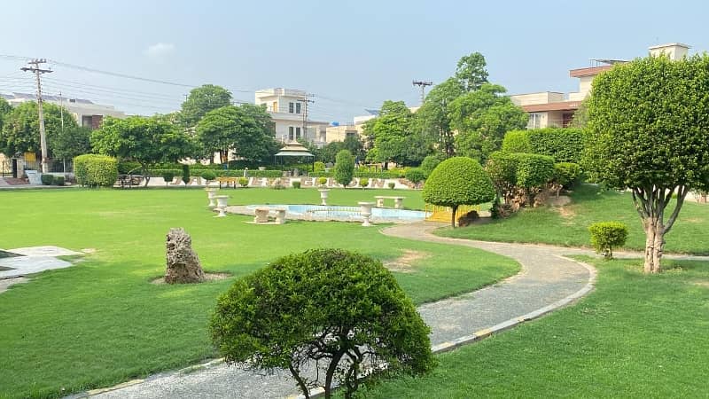 1 Kanal Facing Park Plot For Sale In Pcsir Phase 2 Johar Town 11