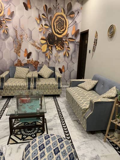 SOFA SET 7 SEATER, GOOD CONDITION WITH TABLE