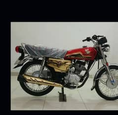 honda cg 125 special edition gold